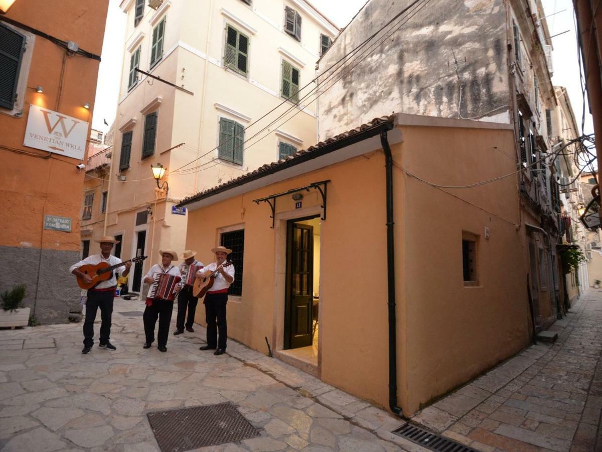 הוילה Corfu  Charming Venetian Town House In The Old Town Of Corfu מראה חיצוני תמונה