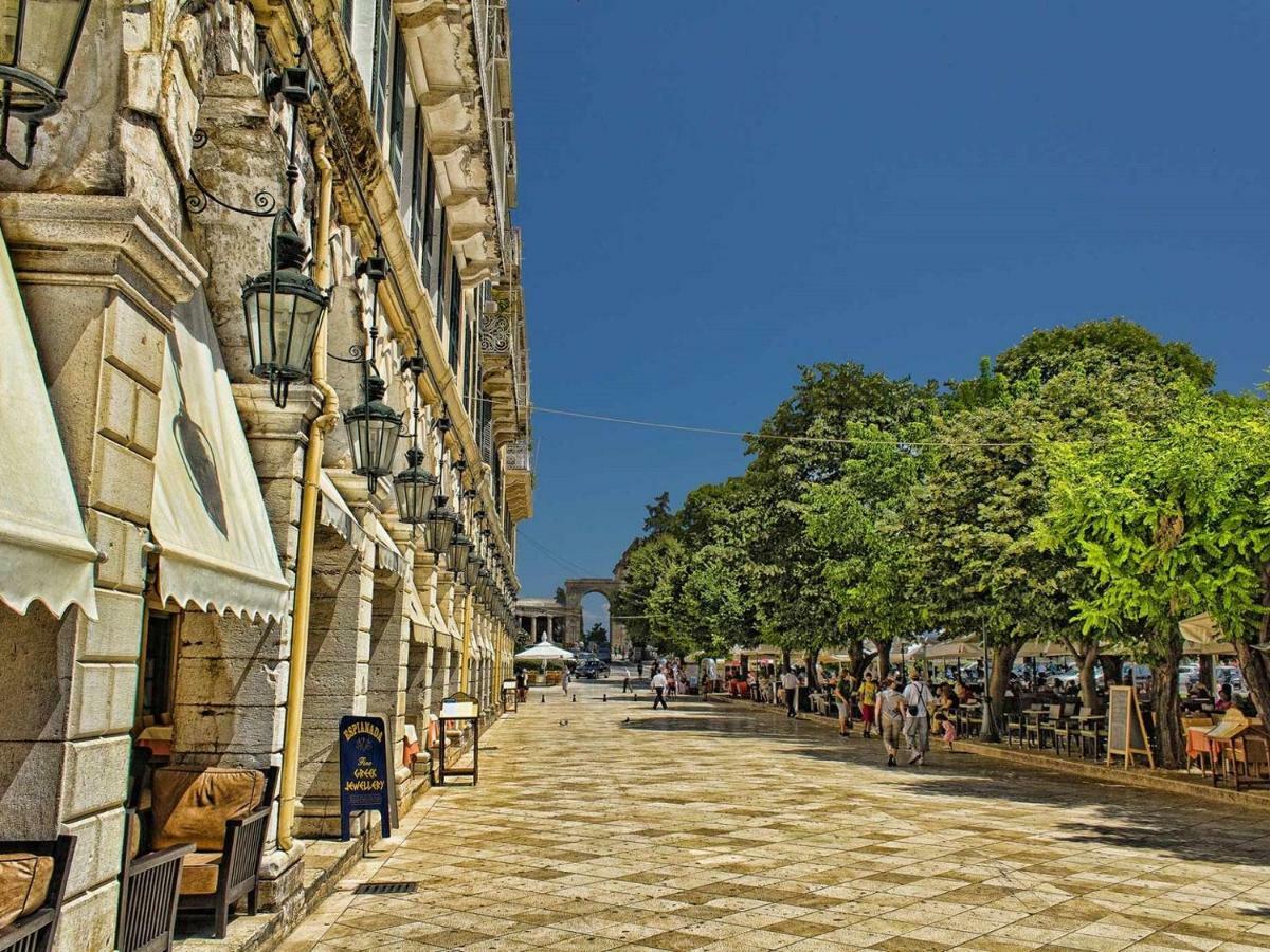 הוילה Corfu  Charming Venetian Town House In The Old Town Of Corfu מראה חיצוני תמונה