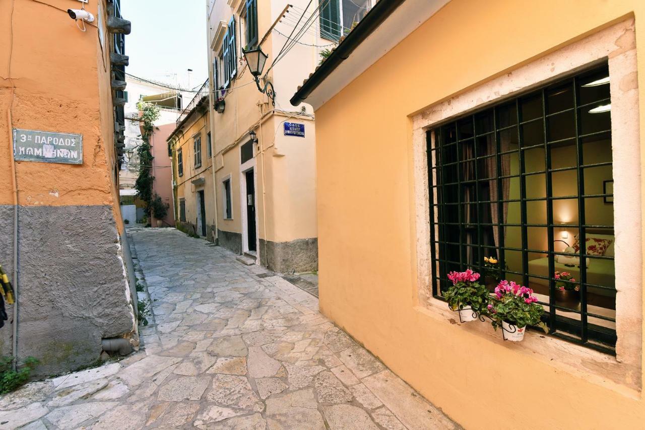 הוילה Corfu  Charming Venetian Town House In The Old Town Of Corfu מראה חיצוני תמונה